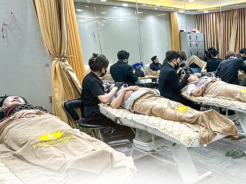 Bước 2: Ủ tê & sát khuẩn